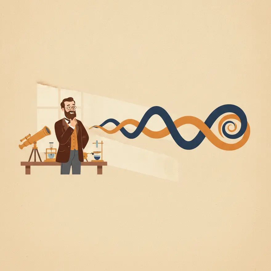Maxwell shows that light is an electromagnetic wave.